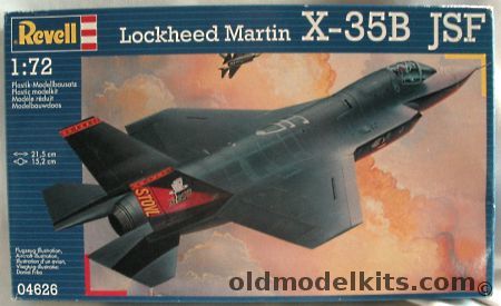 Revell 1/72 Lockheed Martin X-35B Joint Strike Fighter, 04626 plastic model kit
